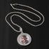 3D Custom Baguette Photo Pendant Chain with FREE Name Engraving