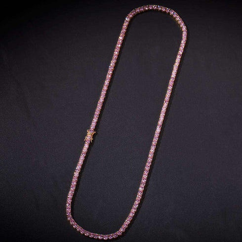 Pink Tennis Choker