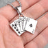 Poker Card Pendant Necklace