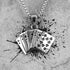 Poker Card Pendant Necklace
