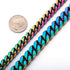 Rainbow Miami Cuban Chain