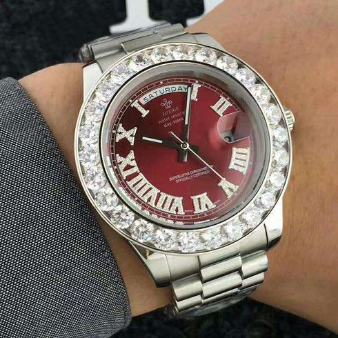 Iced Presidential Watch