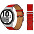 Two-Tone Leather Watch Strap for Smart Watches