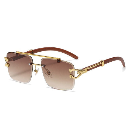 Retro Polycarbonate Square Sunglasses