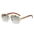 Retro Polycarbonate Square Sunglasses