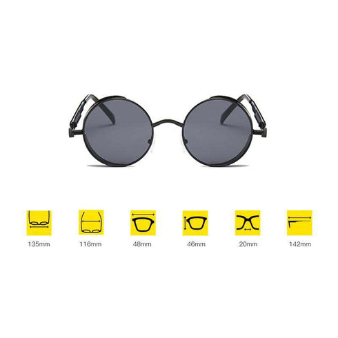 Retro Round Sunglasses