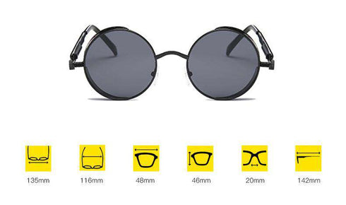 Retro Round Sunglasses