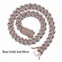 Diamond - 14mm Diamond Prong Cuban Chain AAA Quality