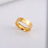 8mm Stainless Steel Cross Ring