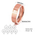 8mm Stainless Steel Cross Ring - BOGO