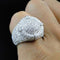 Round Bling Pinky Ring
