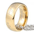 LOTR One Ring Gold Plated Tungsten Carbide Ring Replica
