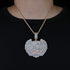 Road Runna Badge Micro Pave Iced Pendant