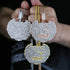 Road Runna Badge Micro Pave Iced Pendant