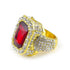 Rock on Ruby Necklace + Watch + Bracelet + Ring + Earrings Set
