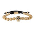 Roman Skull 3pc Bracelet Set
