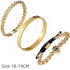 Roman Skull 3pc Bracelet Set