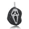 Iced Black Skull Pendant chain