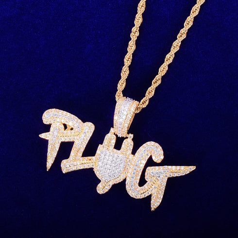 The Plug Two-tone Pendant Chain