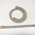 14mm Diamond Prong Cuban Chain + FREE Diamond Prong Cuban Bracelet