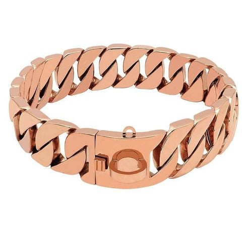 Big Dawg 32mm Smooth Cuban Link Dog Collar