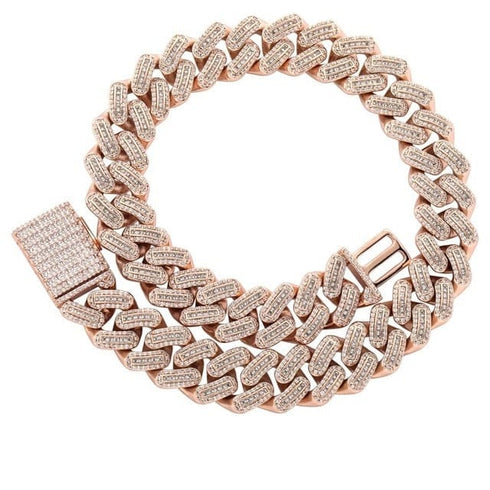 Exotic Baguette Cuban Chain