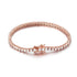 VVS Jewelry 10K Vermeil Gold VVS1 Moissanite Diamond 3mm Tennis Bracelet