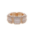 Fully Iced Baguette Rings