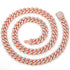 6mm/8mm Iced Out Miami Cuban Chain + FREE bracelet Bundle
