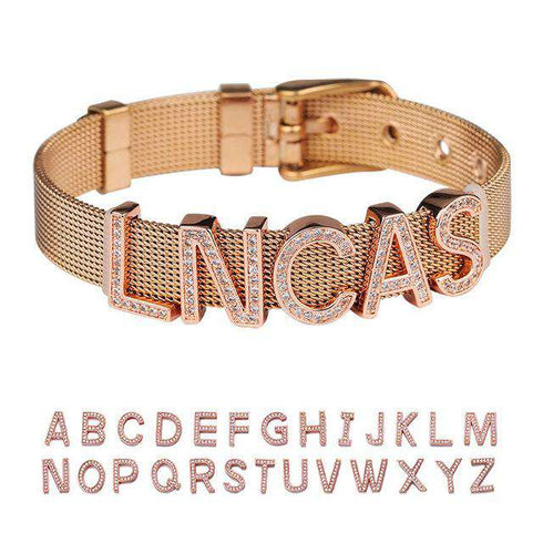 Frosty Custom Name Bracelet