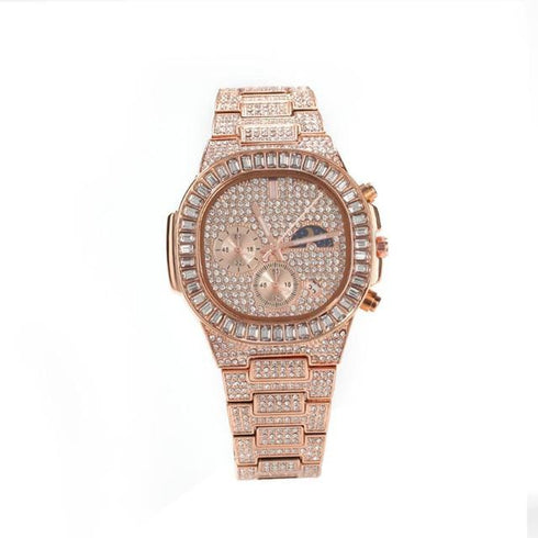 Don Icy Baguette Watch
