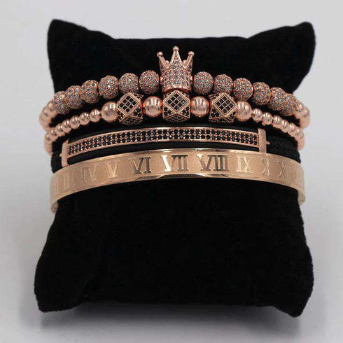 Royalty Bracelet Set + FREE Roman Bangle Today Only