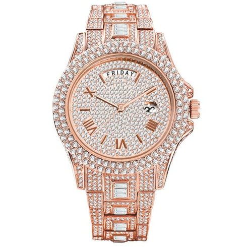 Top G Iced Out Baguette Watch