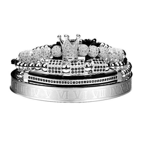 Royalty Bracelet Set + FREE Roman Bangle Today Only