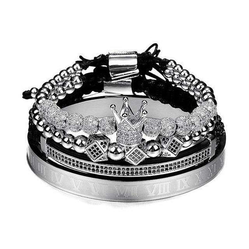 Royalty Bracelet Set + FREE Roman Bangle Today Only