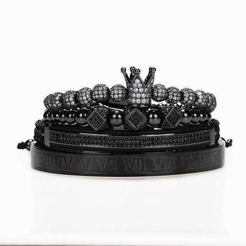 Royalty Bracelet Set + FREE Roman Bangle Today Only