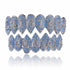 Iced Out Bling Light Blue Vampire Grillz