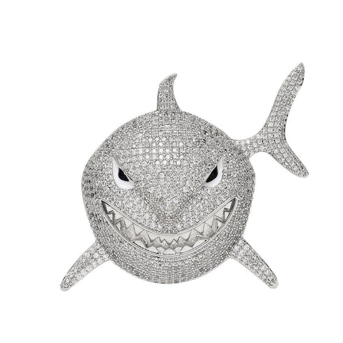 Shark 6IX9INE Bling Pendant Necklace