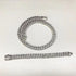14mm Diamond Prong Cuban Chain + FREE Diamond Prong Cuban Bracelet