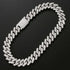 VVS Jewelry 14mm/20mm Micro Paved Prong Cuban Chain
