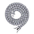 Diamond Prong Tennis Chain - Will Not Rust or Fade