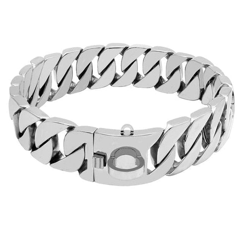 Big Dawg 32mm Smooth Cuban Link Dog Collar