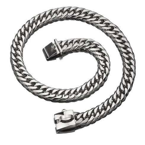 Cuban Link Gold Dog Chain Collar V2