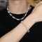 18K Gold/Silver Micro Pave Knot Cuban Chain + FREE Bracelet Bundle