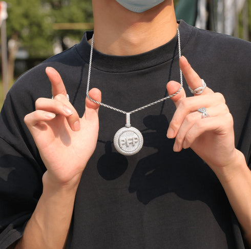 VVS Jewelry Rotating Custom Pendant