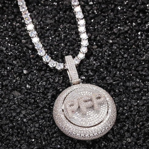 VVS Jewelry Rotating Custom Pendant