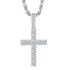 Icy Kid's Cross Pendant Necklace