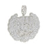 Road Runna Badge Micro Pave Iced Pendant
