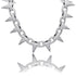 Iced Out Babe Rivet Spike Necklace