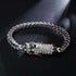 Gold/Silver Chain Bracelet With Blinged Out Clasp